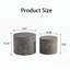 Ensemble de 2 tables basses rondes en bois Nesting-129021366