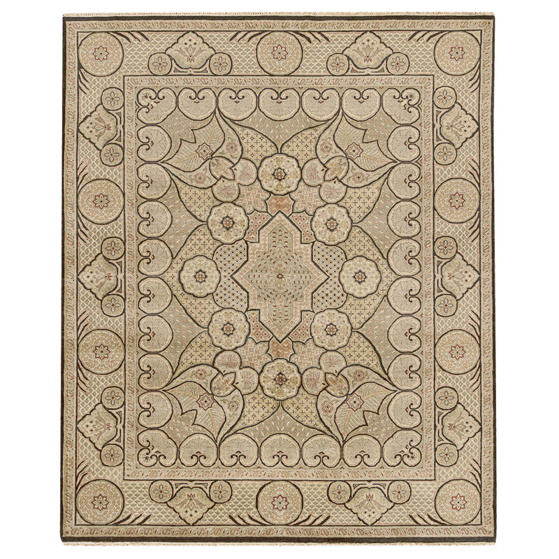 One-of-a-Kind 8'1" X 9'11" Hand Knotted Area Rug