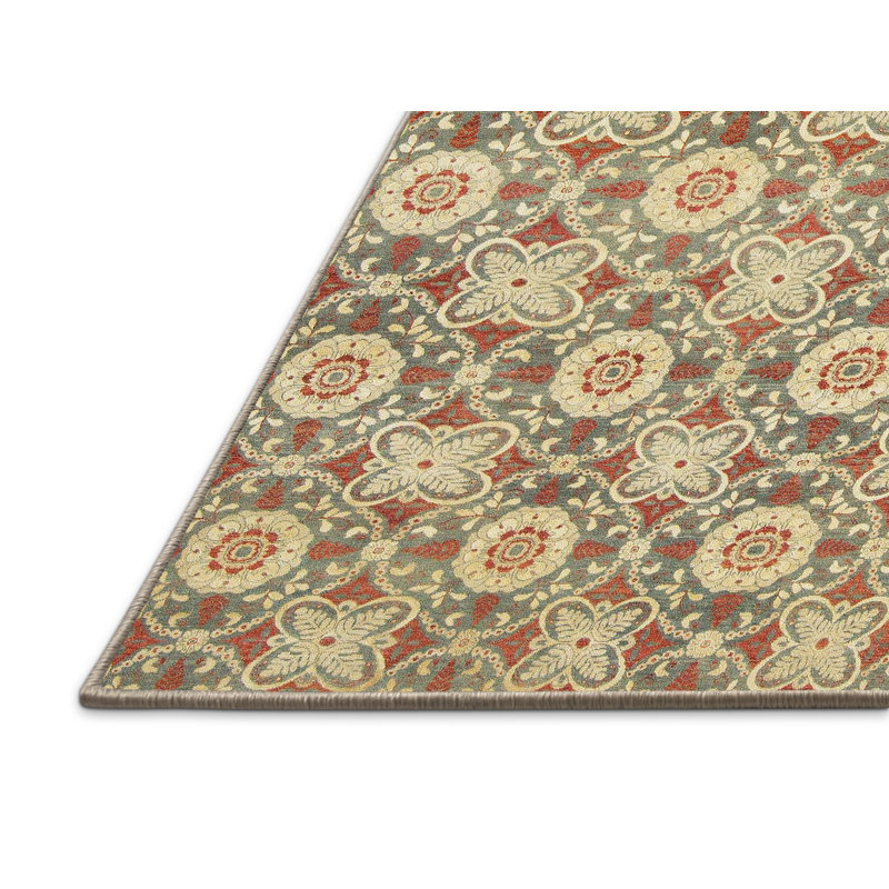 Abstract Indoor Rug, Rectangle 5' x 7'