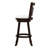 Catt Swivel Upholstered Counter Stool with Solid Wood Frame-1995025297