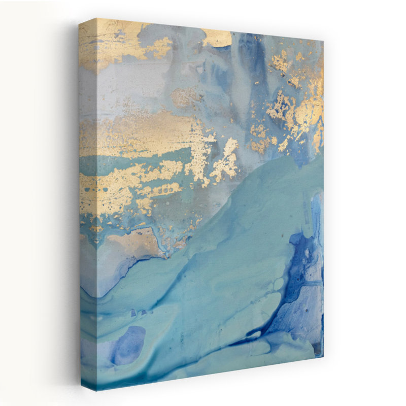 Art contemporain contemporain abstrait, H 48 po x l 32 po