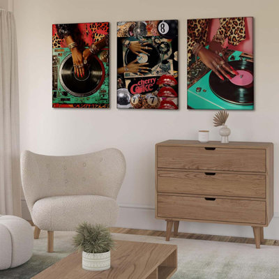 3 Piece Wrapped Canvas Print