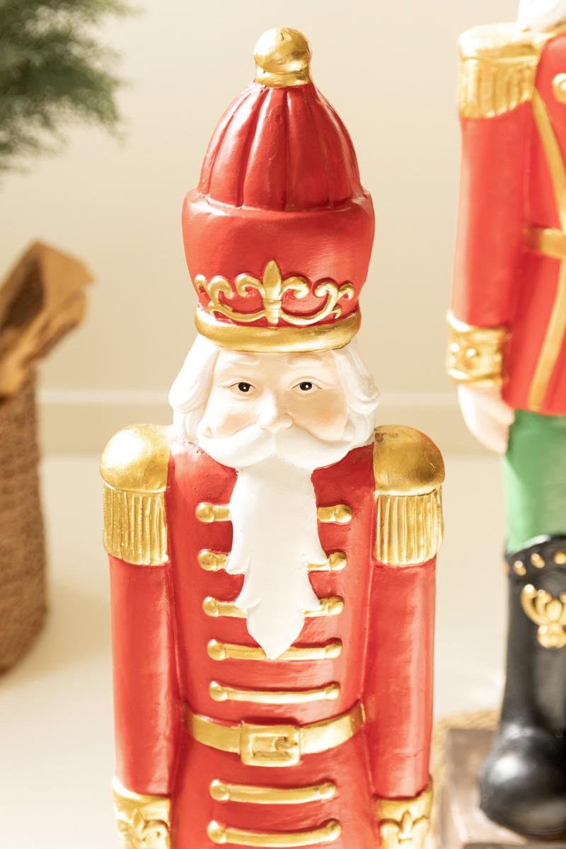 2-Piece Classic Nutcracker Figurine Set