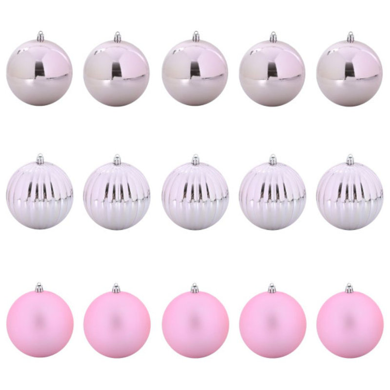 vidaXL Christmas Bauble XL, Pink