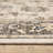 Kuester Traditonal Bordered Beige/ Grey Wool Blend Area Rug-1564531097
