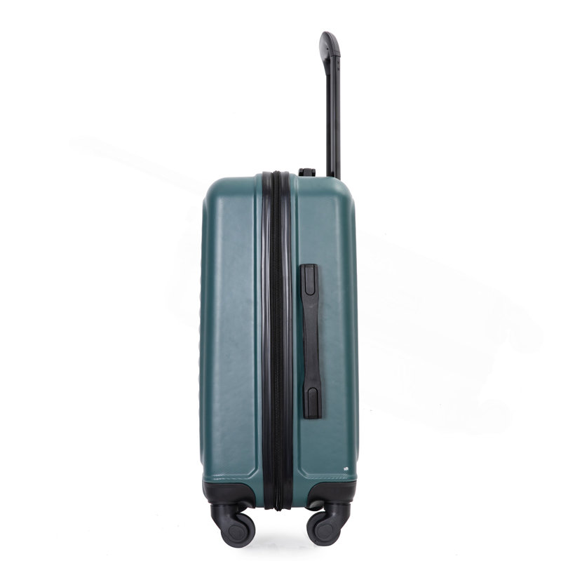 Bagage de cabine, valises à roulettes, valise de transport légère en ABS, bagage rigide, 20 pouces