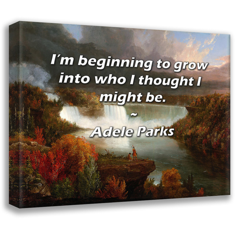 Astoria Grand Gallery Wrapped Canvas By Sharon Pearson: "How you do the little things is how you do e, 13" H x 18" W