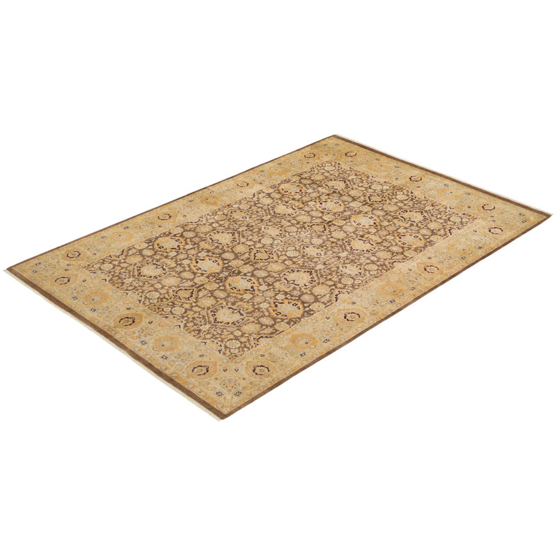 Classic One-of-a-Kind 6' 2" X 9' 1" Hand Knotted Area Rug