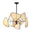 Luminaire suspendu 1 lumière jaune Amberlyn-535162983