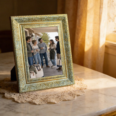 11" x 14" Antique Gold 3 PCS Decorative Picture Frame for Birthday Gifts