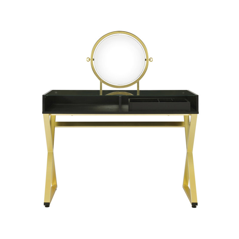 Vanity Desk W/Mirror & Jewelry Tray (Not Including Chair )