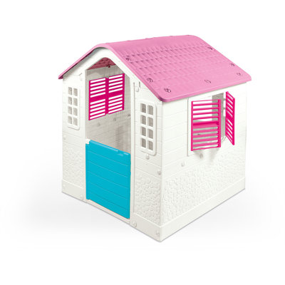 Dolu 109cm W x 95cm D Plastic Playhouse with Kitchen
