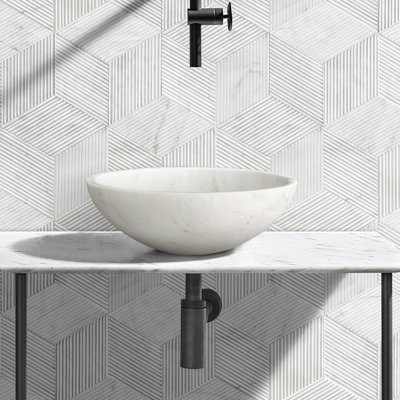 Salle de bain en marbre naturel 