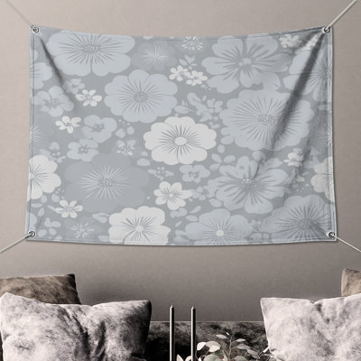 Floral Wall Tapestry -  Pattern Wall Decor