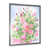 Impression argent sur toile encadrée