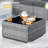 Rebbecca 8 - Person Patio Furniture Set with Swivel Rocker, Outdoor Wicker Rattan Sectional Seating Group with Cushions, All Weather Sofa Conversation Set with Fire Pit Table for Garden Backyard-1097080276