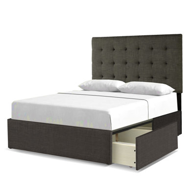 Upholstered Platform Storage Bed