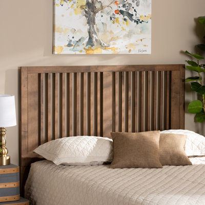 Chanais Solid Wood Slat Headboard