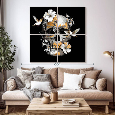 Kerner Skull Floral Growth