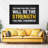 " Inspirational Gym Canvas Print "-1978128006