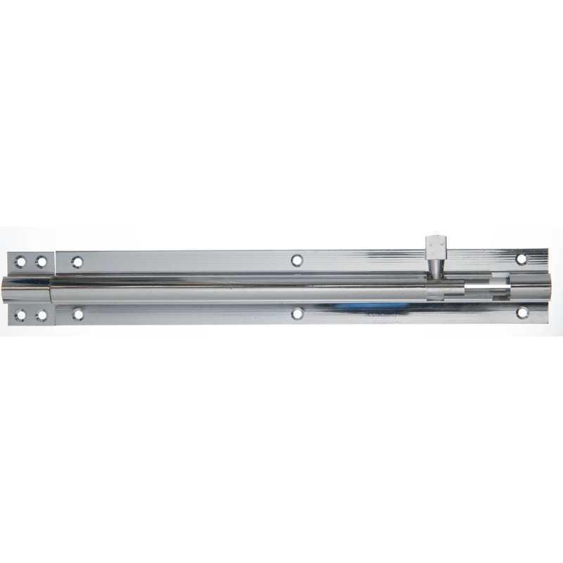 Kendleton Straight Bolt, 18cm H x 3.8cm W x 1.5cm D, Satin Chrome