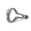Rond de serviette en métal Spurs