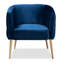 Velvet Barrel Chair-1642694653