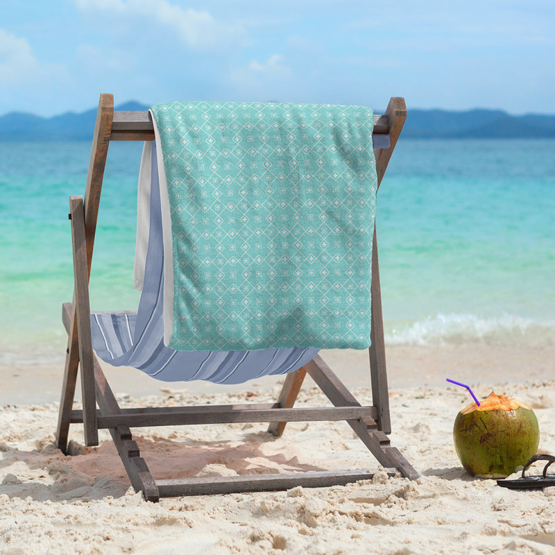 Katelyn Elizabeth Beach Towel, Teal