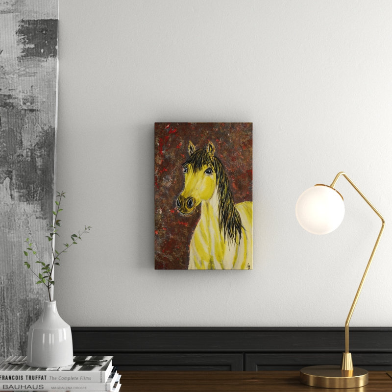 France Gilbert - Wrapped Canvas Painting, 45cm H x 30cm W x 3.81cm D