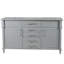 Meuble-lavabo double 60 po avec plateau en marbre de Carrare blanc-581037516