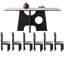 Combinaison de table et chaises Vintage Cheese-108287896