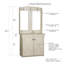 Portemanteau Safura 32,5 de large-968990929