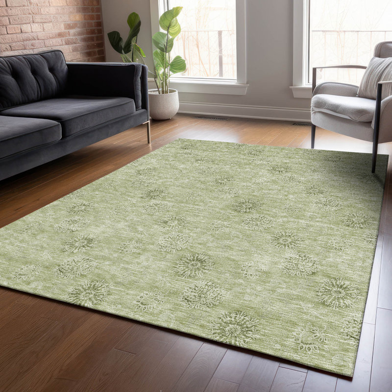 Tapis d'entrée antidérapant Leis, Rectangulaire 3 pi x 5 pi