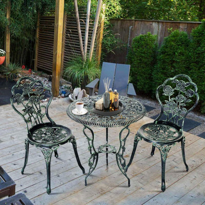 Heady 2 - Person Patio Dining Set with Round Table