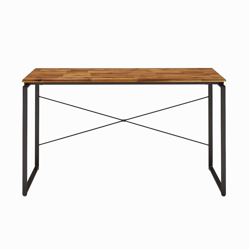 Bureau d'écriture rectangulaire en bois massif, Chêne