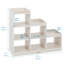 Armoire de rangement ECR4Kids 3-2-1-125408021