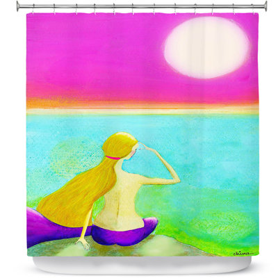 Rideau de douche simple moon Bellingham
