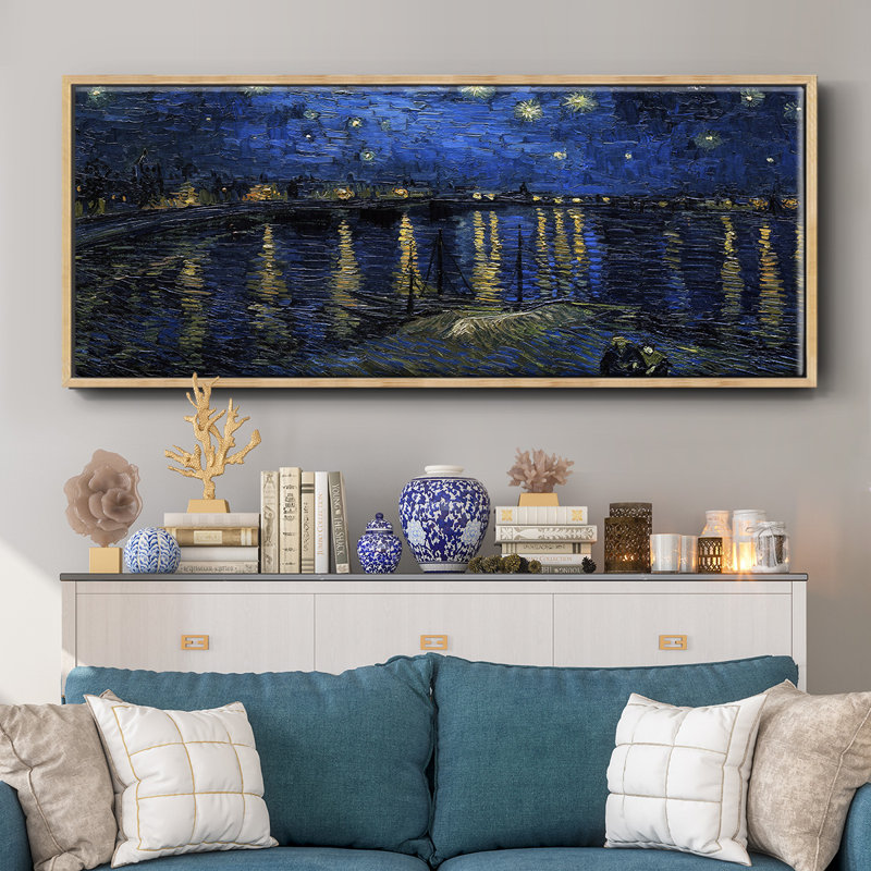 Over the Rhane- Framed Canvas