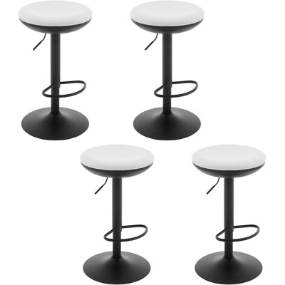Parshall Swivel Upholstered Adjustable Height Bar Stool