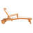 London Outdoor Eucalyptus Wood Chaise Lounge-1860210300