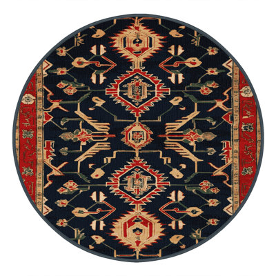 Machine Washable Art Deco Gray Area Rug