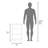 Freestanding Black Bathroom Shelf For Efficient Storage Of Essentials With 4 Design