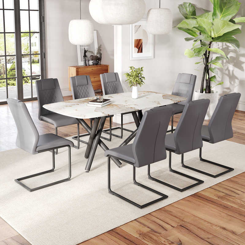 Ensemble de salle à manger rectangulaire L 71 po x l 39,7 po Annelouise