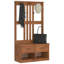 Hall Tree SANDNES 87X40x159.5Cm Solid Wood Pine-1819761800