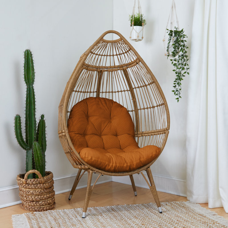 Seat Egg Chair Cushion, Cinnamon