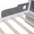 Boat-Shaped Platform Bed With 2 Drawers