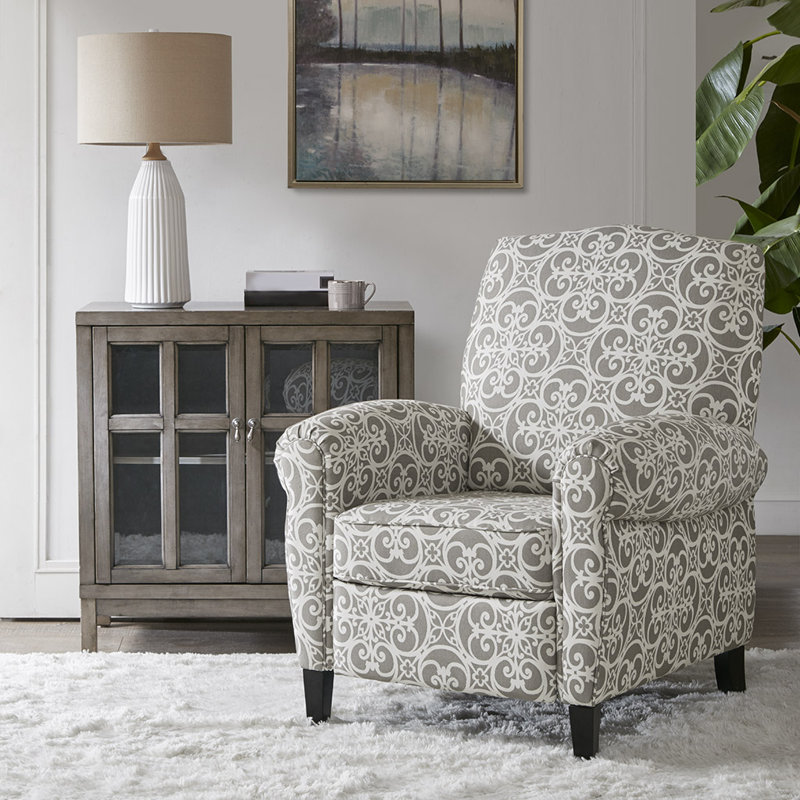 Fauteuil inclinable par pression, Gris