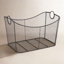 Panier de rangement moderne en métal-395604925