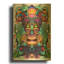 « Créature Tiki psychédélique » de Flyland Designs, décoration murale en métal doré, 30,5 x 40,5 cm-46185715