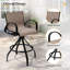 Tabourets de bar en aluminium 28,94 po avec tissu Sunbrella-1131057360
